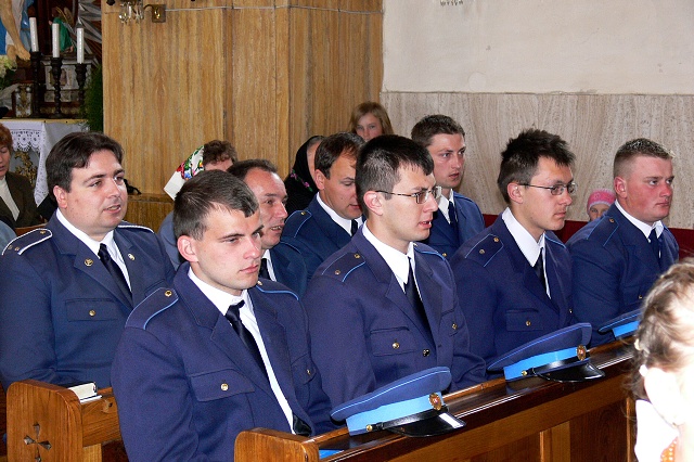 Slávnostná sv. omša za hasičov