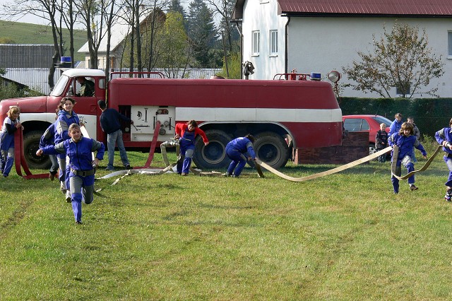 Hasičské družstvo dievčat, 7. 10. 2007