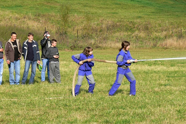 Hasičské družstvo dievčat, 7. 10. 2007
