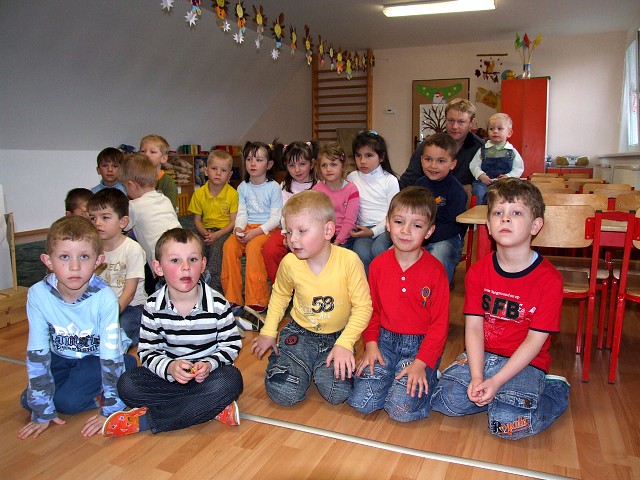 Mikuláš v MŠ, 12. 12. 2007