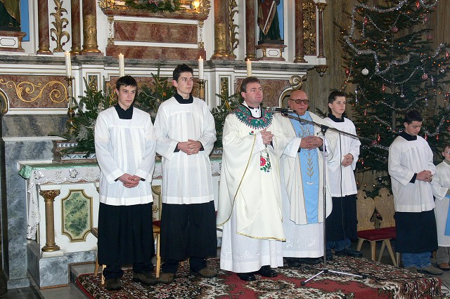 Novoročná omša, 1. 1. 2008