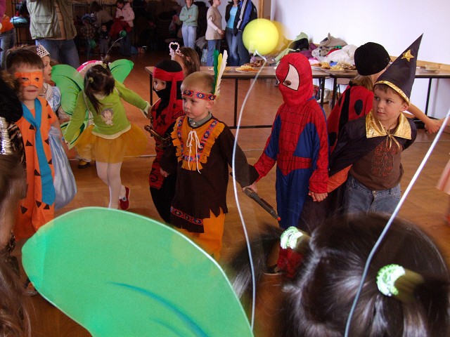 Maškarný ples škôlkárov, 31. 1. 2008