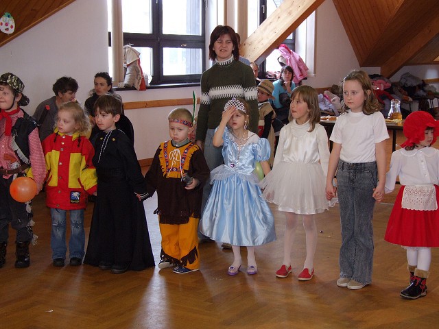 Maškarný ples škôlkárov, 31. 1. 2008