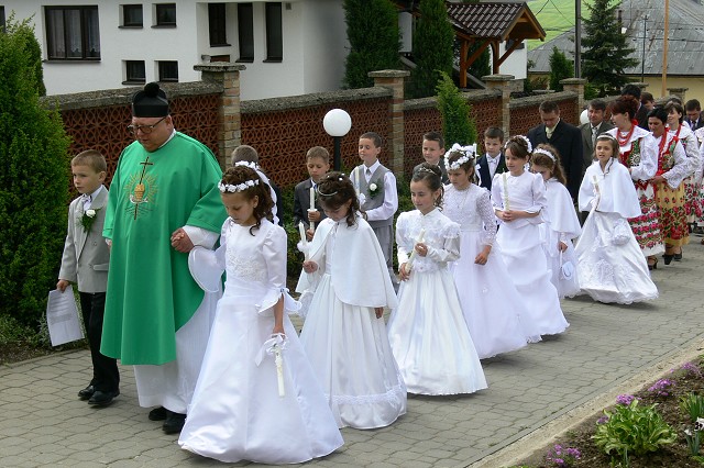 Prvé sv. prijímanie 25. 5. 2008