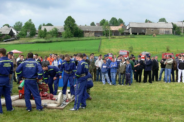 Popoludnie s hasičmi 15. 6. 2008