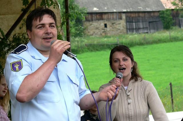 Popoludnie s hasičmi 15. 6. 2008