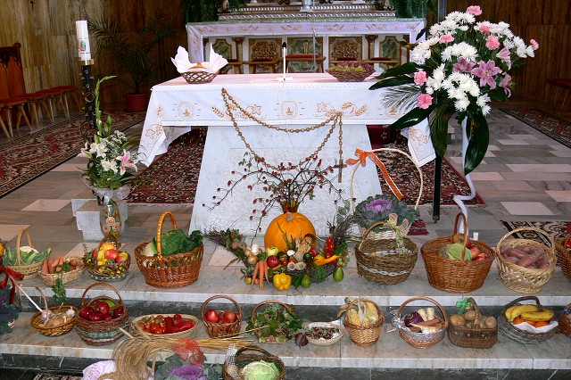 Poďakovanie za úrodu, 26. 10. 2008