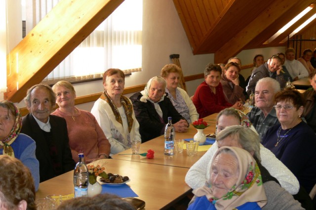 Stretnutie s dôchodcami, 9. 11. 2008