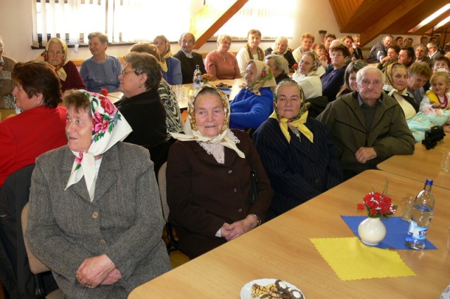 Stretnutie s dôchodcami, 9. 11. 2008
