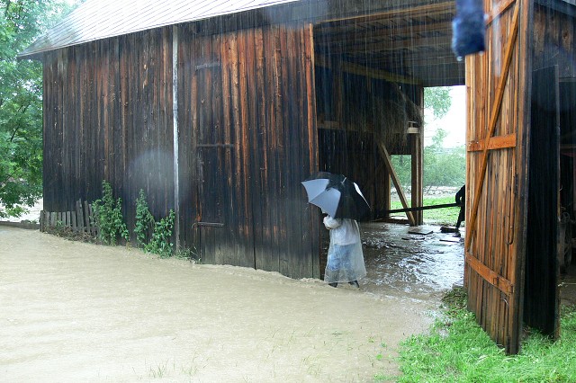 Záplavy, 28. 6. 2009
