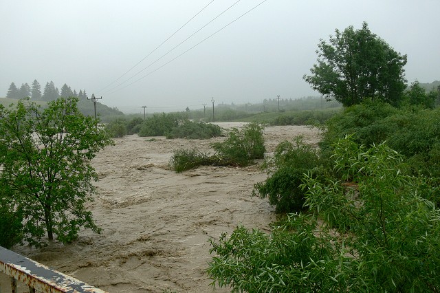 Záplavy, 28. 6. 2009