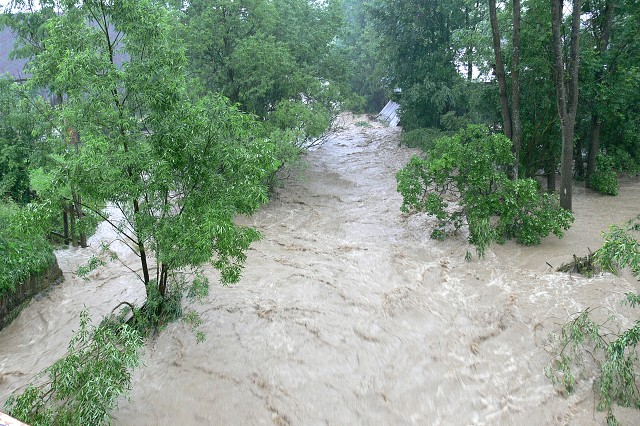 Záplavy, 28. 6. 2009