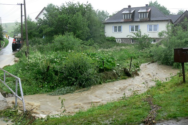 Záplavy, 28. 6. 2009