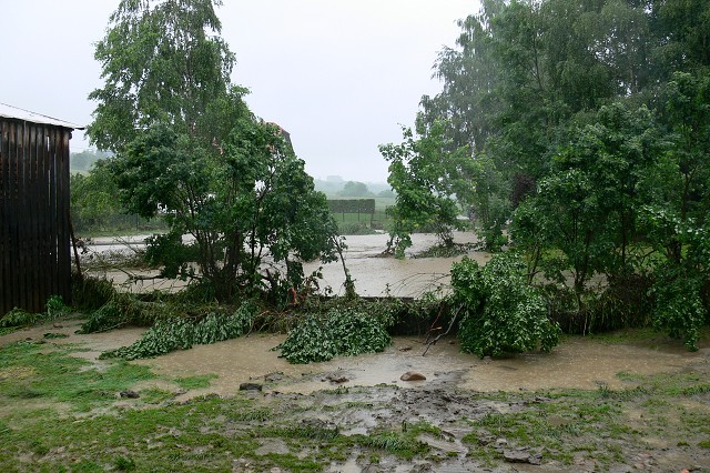 Záplavy, 28. 6. 2009