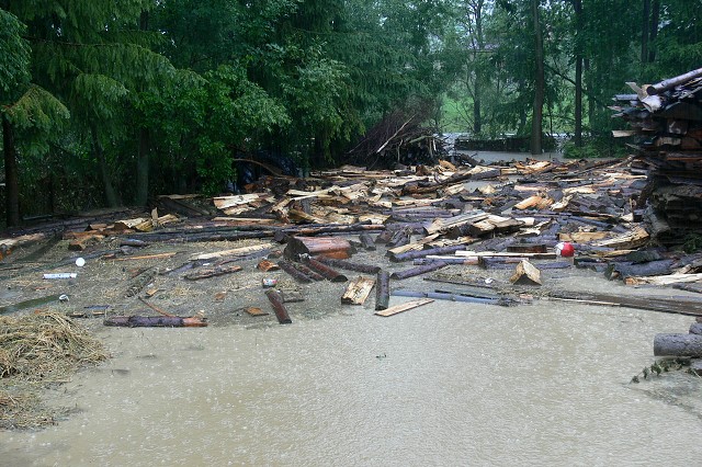 Záplavy, 28. 6. 2009