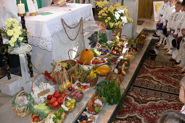 Poďakovanie za úrodu, 4. 10. 2009