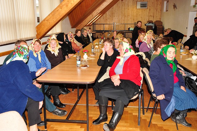 Stretnutie s dôchodcami, 8. 11. 2009