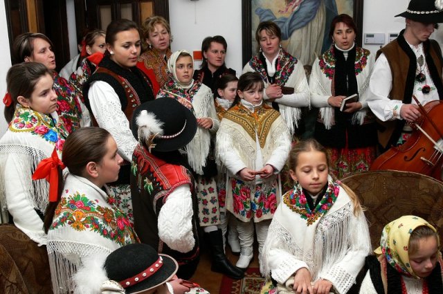 "Po spievaní " na fare, 25. 12. 2010