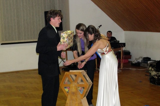 Šťastný výherca bohatej tomboly... 5. 1. 2011