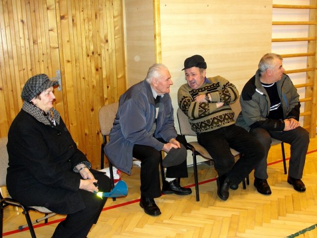 Na akciu sa prišli pozrieť aj tí skôr narodení... 9. 1. 2011