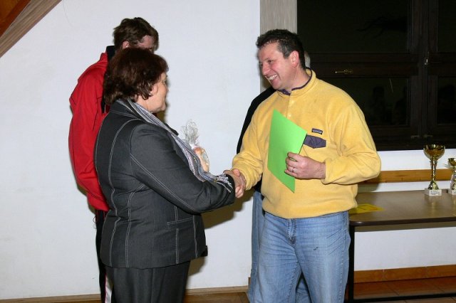 Druhé miesto v skupine mužov... 9. 1. 2011