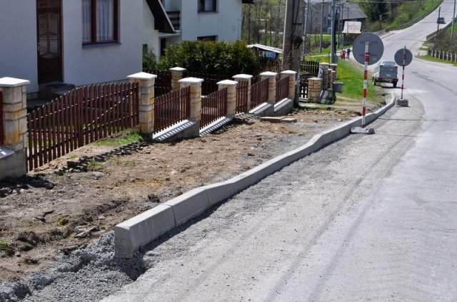 Oprava hlavnej cestyII/520, máj 2011