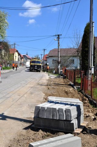 Oprava hlavnej cestyII/520, máj 2011