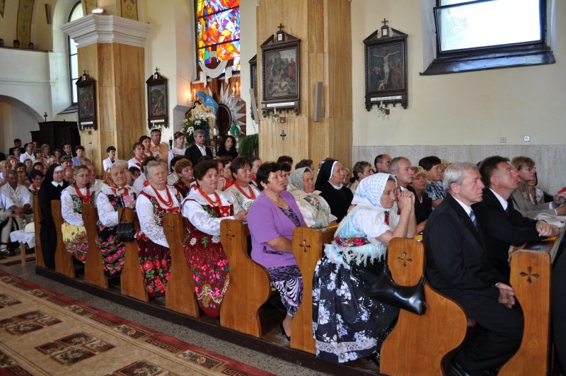 Na sv. omši, 14. 8. 2011