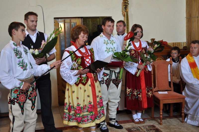 Za Hladovku blahoželala starostka obce, 14. 8. 2011