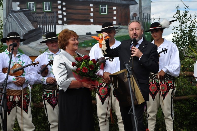 Starostka obce a wójt gminy Raciechowice (Poľsko) Marek Gabzdyl, 14. 8. 2011