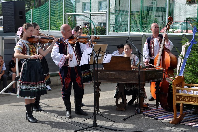 Ľudová hudba FS Jánošík z Partizánskeho, 14. 8. 2011