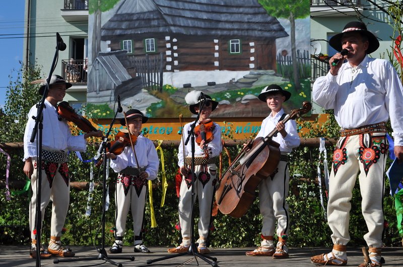 Detská goralská muzika z Hladovky, 14. 8. 2011
