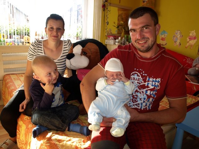 Tisíci občan Hladovky Marek Hrkeľ, nar. v auguste 2011