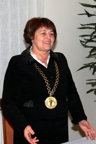 Mária Kendralová, starostka obce, 27. 12. 2010